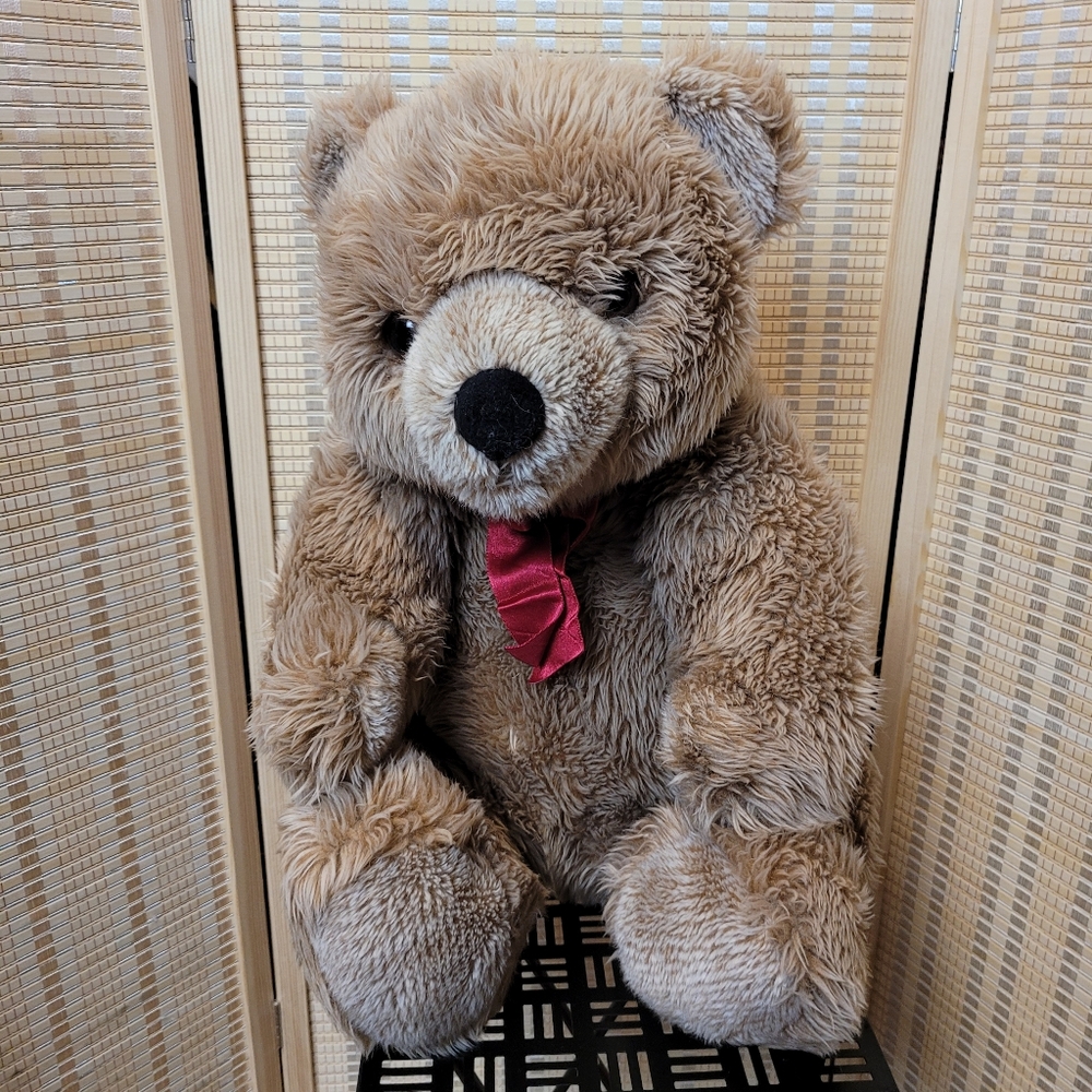 Vintage Plush Brown Bear Large